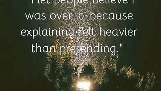 Sometimes Pretending Is Easier Than Explaining 💔
