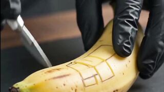 🍌 Banana Royal Enfield — Fruit-to-Bike Transformation 🏍️✨