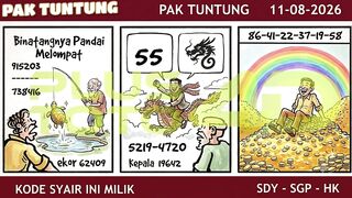 🔮 Kode Syair Pak Tuntung - 11 Agustus 2026 🔮 #PakTuntung