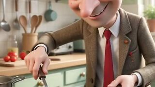 Bean and the Runaway Fish 🐟😂 | Hilarious 3D Cartoon Slapstick Comedy