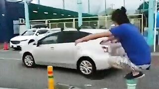 Jumping from pole to pole