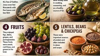 🍞 What Did Jesus and His Disciples Eat? Foods of the Bible Explained! ✝️ #Shorts