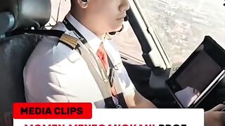 Detik detik menegangkan saat mesin pesawat mati
