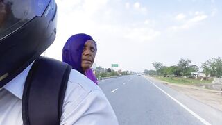 POV: Taking Mom Home on My Bike ❤️ | A Simple Mother-Son Moment