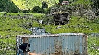 Building a Dream Home Amidst Mountains and River Streams