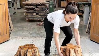 Reclaimed Wood Transformed into Luxury Furniture! The Craftsmanship Is Extraordinary.