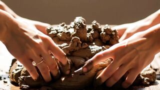 Sculpting a Crocodile From Scratch With Clay | Satisfying Mud Art