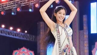 Young girl indian dance
