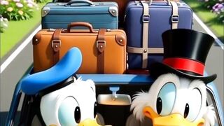 Donald and Scrooge's Crazy Road Trip: Vacation Time! 🚙