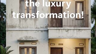 From Ordinary House to Modern Luxury Mansion | Timelapse Transformation