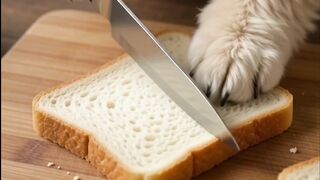 🐶👨‍🍳🍞 Cute Dog Chef Makes Royal Shahi Tukda From Scratch! 😍