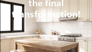 # From Ordinary Kitchen to Luxury Kitchen | Timelapse Transformation