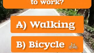 99% Fail! What Is The Most Common Way Americans Commute To Work? 🚗