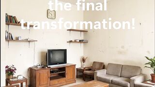 From Ordinary Living Room to Luxury Interior | Timelapse Transformation