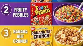 Rank These 5 Breakfast Cereals! 🥣 Which One Is #1? Vote in the Comments! #shorts