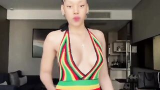 African Girl Preparing a Traditional Meal