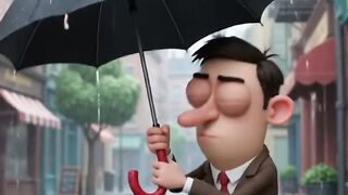 The Runaway Umbrella | Hilarious 3D Cartoon Comedy | ToonVerse