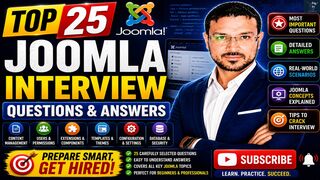 Joomla Interview Questions and Answers 🌐 | CMS Interview Tips