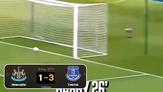 Everton berhasil mengalahkan Newcastle United dengan skor 3-1