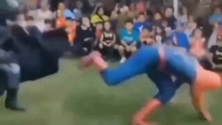 Spiderman vs batman