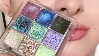 latest gillter makeup for women 2026#glittermakeup #makeup #shorts #glitter #beauty 6