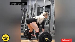 Female fitness motivation| Leg day Glutes and Hamstring workout