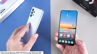 SAMSUNG Galaxy A53 5G A Series Cell Phone, Samsung Galaxy A53 5G VS Samsung S22 - What's Different?
