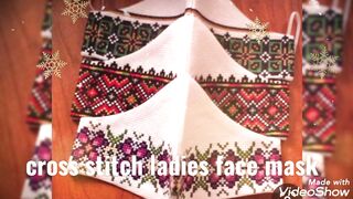 Cross stitch mask desighns