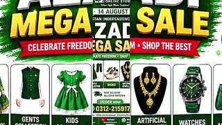 14 August Azadi Mega Sale 2026 🇵🇰 | Special Prices | Soomra Online Store