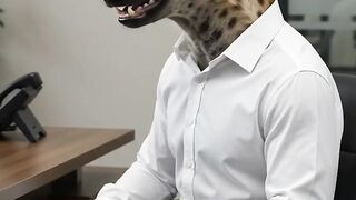 Gorrilla and Hyena 2