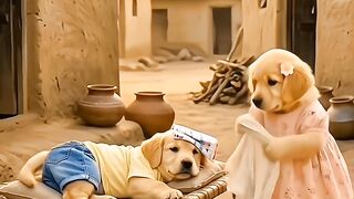 Puppy Shorts viral ai sad video 2026