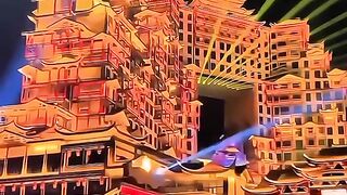 Negeri Dongeng China Pada Malam Hari Seperti Dongeng Nyata