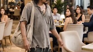 They Threw Out a Beggar... Not Knowing He Owned the Restaurant! 💼