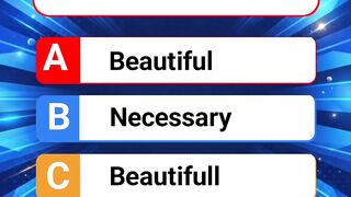 Which word is spelled incorrectly?