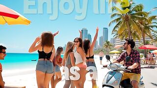 Life enjoyment of young people