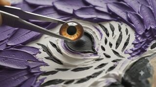 Vibrant Tropical Parrot: A Colorful Wildlife Art Showcase