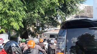 Daily Commute Hustle in Bandung, West Java Indonesia