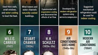 The Inventors of Air Conditioning: From Ancient Cooling to Modern AC