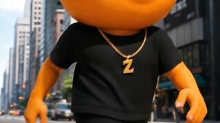 walking Orange Video