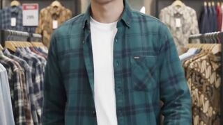 Kameja flanel pria 2