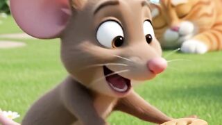 খাবার চুরি করতে গিয়ে ইঁদুরের হলো জল-স্নান! 😂🐭🌊