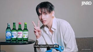 BTS V Interview with Jinro ENG SUB
