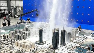 How Movies Create Epic Tsunamis! 🌊🎬 #Shorts