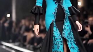 Turquoise Elegance: Timeless Couture & Glamour ✨ | Fashion Edit