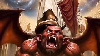 The mighty Lord Jesus crushes the head of the devil and declares with power: