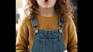 Cute Little Girl in Sunflower Ads!