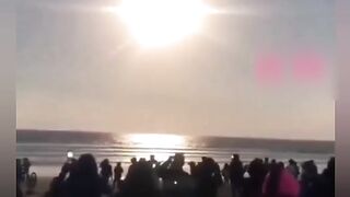 🌘Solar eclipse..... 🌇