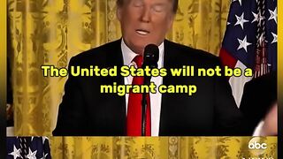 Trump about immigration policy