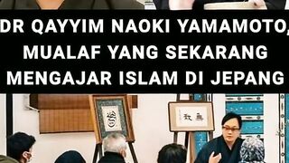 DR. Qayyim Naoki Yamamoto, Mualaf yang sekarang mengajar Islam