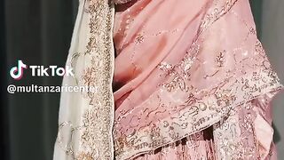 Soft Colour Bridal Dress